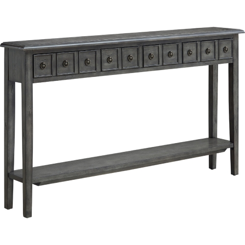 Daisy Console Table in Distressed Grey
